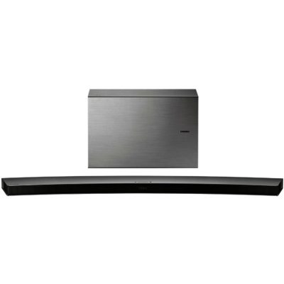 Samsung HWJ7501 Silver 320W 8.1ch Curved Soundbar  Wireless Subwoofer  Bluetooth  Multiroom Compatible  1x HDMI Port